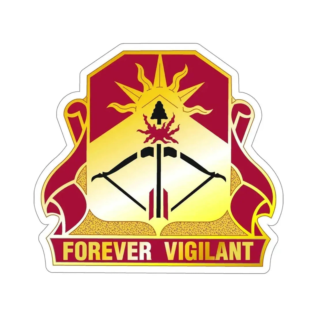 188 Air Defense Artillery Regiment (U.S. Army) STICKER Vinyl Die-Cut Decal 6 Inch - The Sticker Space