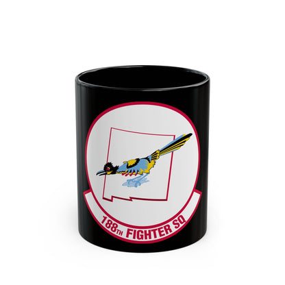 188 Fighter Squadron (U.S. Air Force) Black Coffee Mug-11oz-The Sticker Space