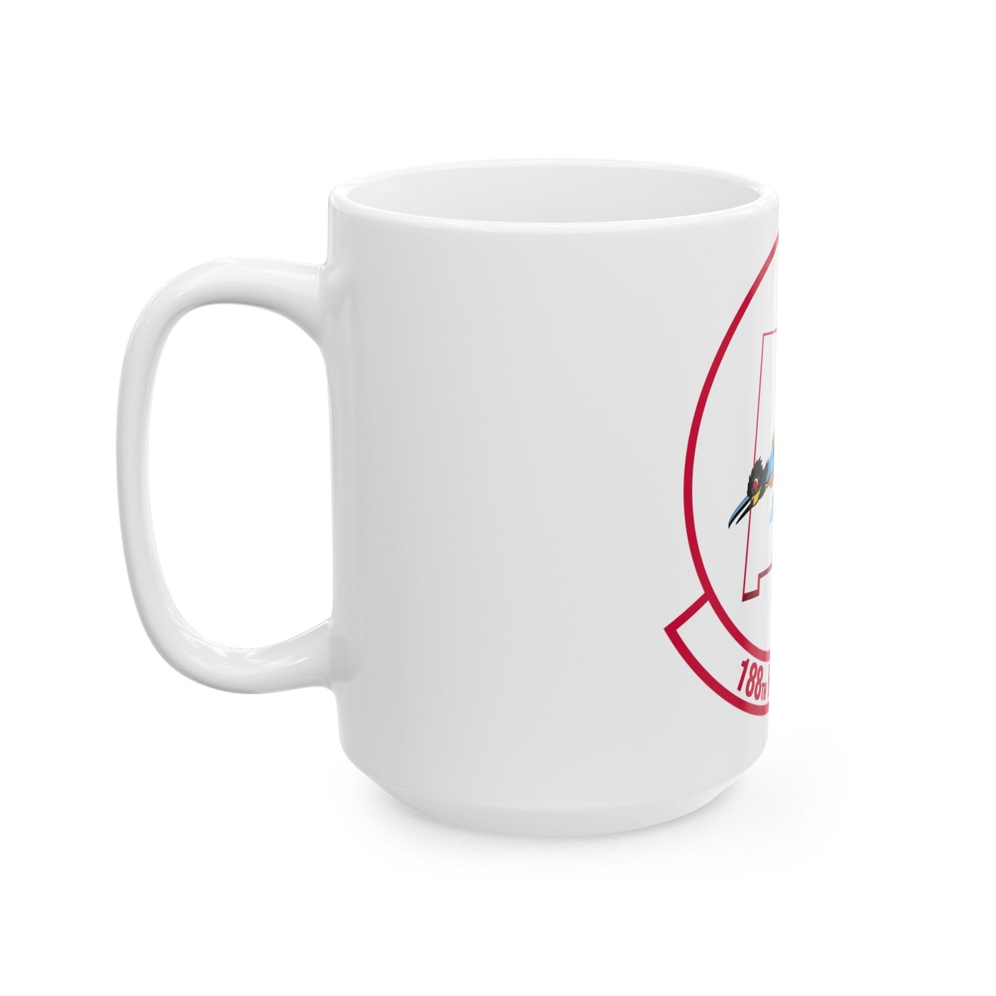 188 Fighter Squadron (U.S. Air Force) White Coffee Mug-The Sticker Space