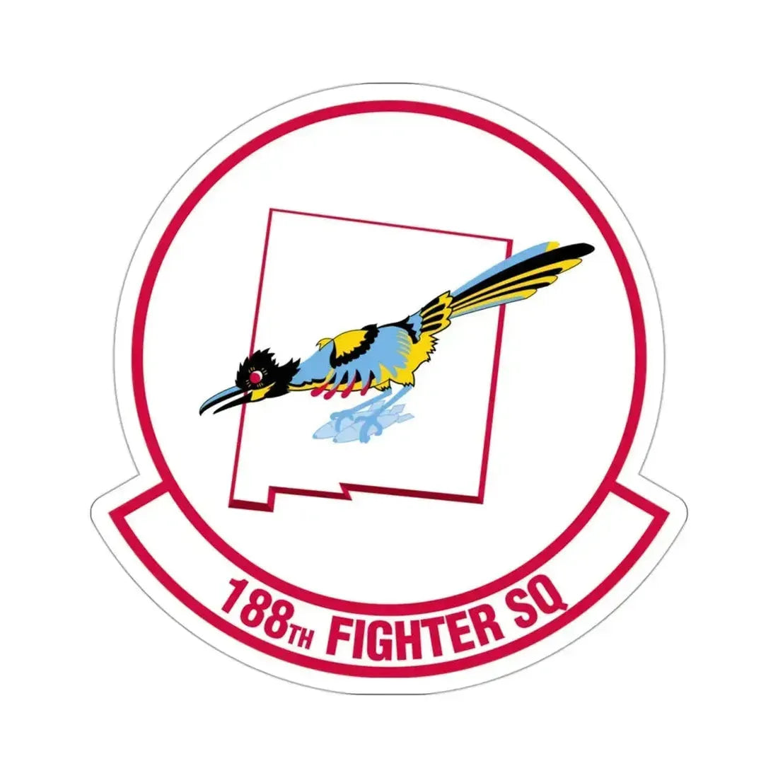 188 Fighter Squadron (U.S. Air Force) STICKER Vinyl Die-Cut Decal 3 Inch - The Sticker Space