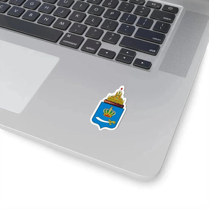 Герб царства Астраханского 1882 (Russia) (Coat of Arms) STICKER Vinyl Kiss-Cut Decal - The Sticker Space