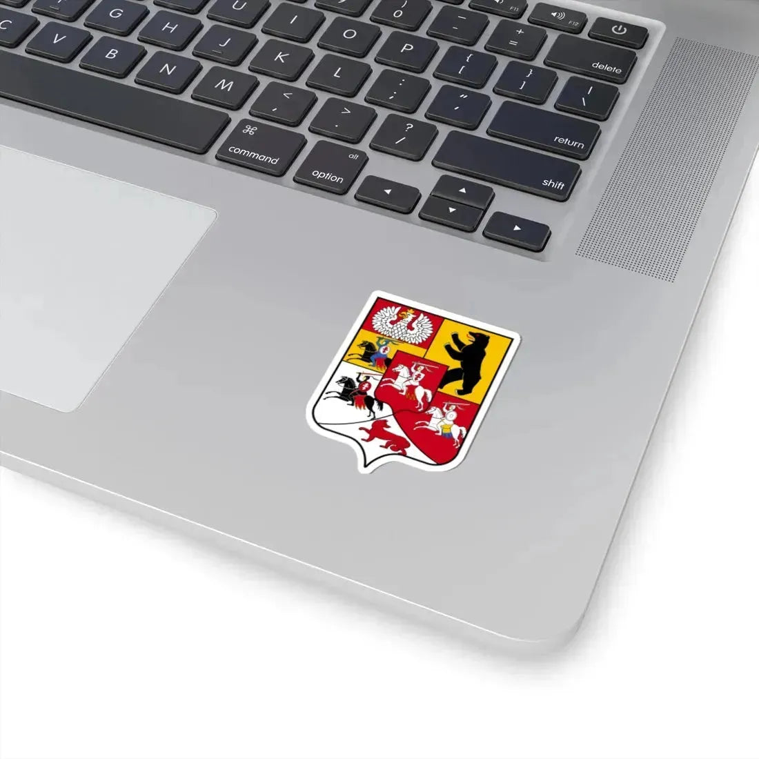 Герб Княжества и области белорусские и литовские 1882 (Russia) (Coat of Arms) STICKER Vinyl Kiss-Cut Decal - The Sticker Space