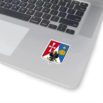 Герб Княжества и области Юго-Западные 1882 (Russia) (Coat of Arms) STICKER Vinyl Kiss-Cut Decal - The Sticker Space