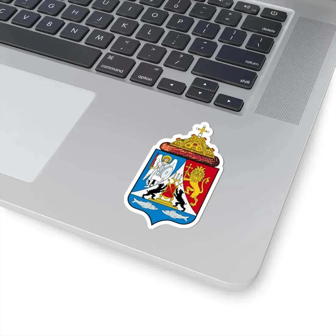 Соединённые гербы великих княжеств 1882 (Russia) (Coat of Arms) STICKER Vinyl Kiss-Cut Decal - The Sticker Space