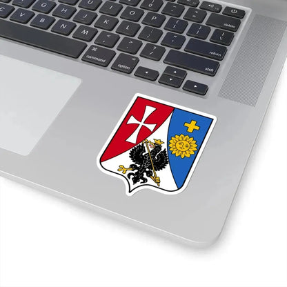 Герб Княжества и области Юго-Западные 1882 (Russia) (Coat of Arms) STICKER Vinyl Kiss-Cut Decal - The Sticker Space