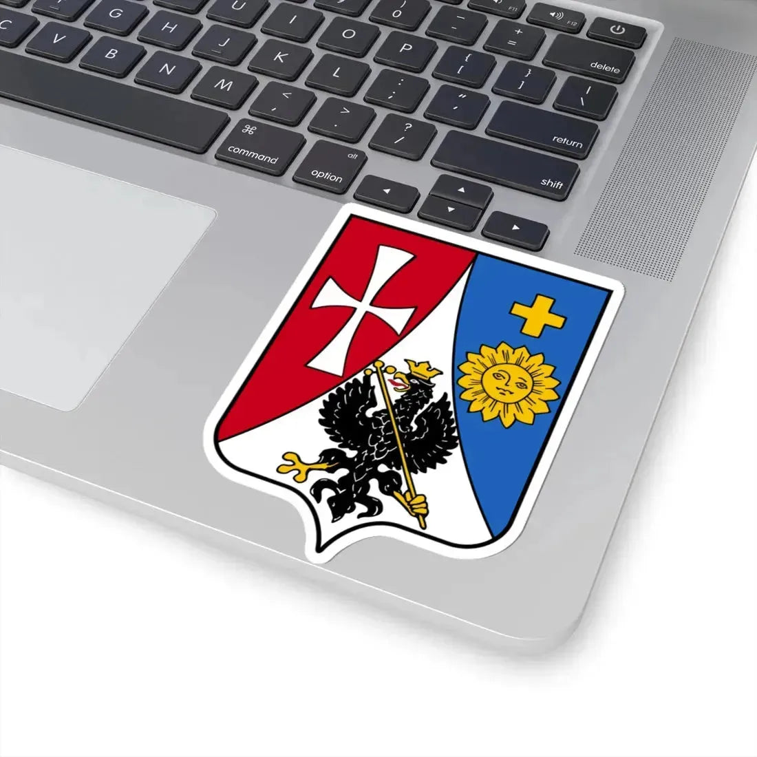 Герб Княжества и области Юго-Западные 1882 (Russia) (Coat of Arms) STICKER Vinyl Kiss-Cut Decal - The Sticker Space
