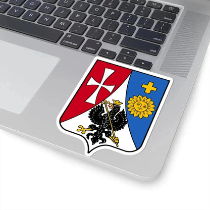 Герб Княжества и области Юго-Западные 1882 (Russia) (Coat of Arms) STICKER Vinyl Kiss-Cut Decal - The Sticker Space
