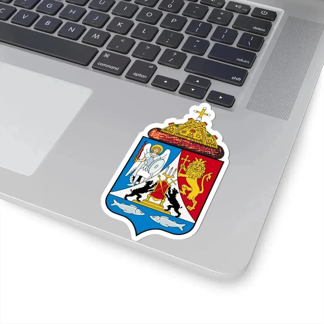 Соединённые гербы великих княжеств 1882 (Russia) (Coat of Arms) STICKER Vinyl Kiss-Cut Decal - The Sticker Space