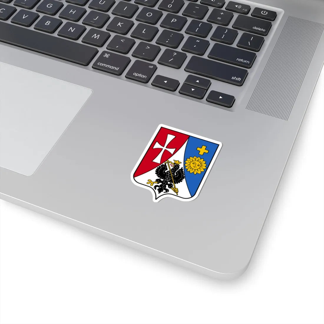 Герб Княжества и области Юго-Западные 1882 (Ukraine) (Coat of Arms) STICKER Vinyl Kiss-Cut Decal - The Sticker Space