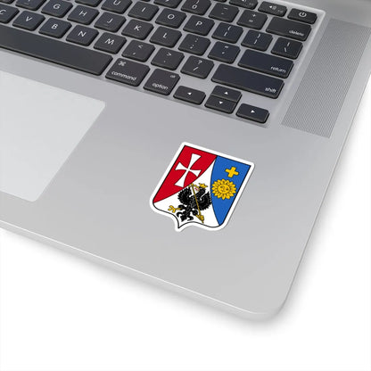 Герб Княжества и области Юго-Западные 1882 (Ukraine) (Coat of Arms) STICKER Vinyl Kiss-Cut Decal - The Sticker Space