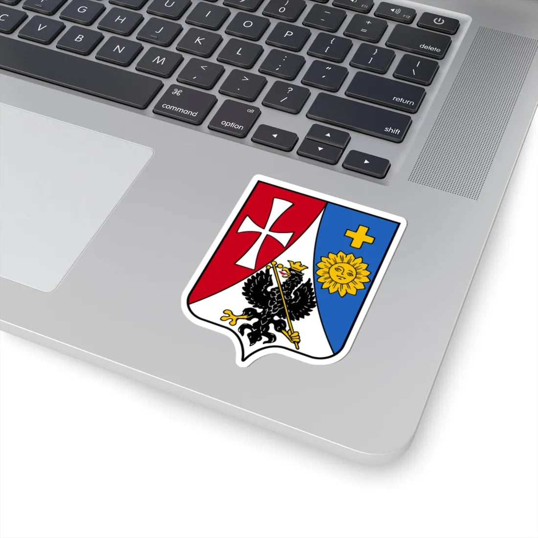 Герб Княжества и области Юго-Западные 1882 (Ukraine) (Coat of Arms) STICKER Vinyl Kiss-Cut Decal - The Sticker Space