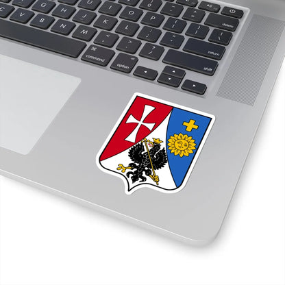 Герб Княжества и области Юго-Западные 1882 (Ukraine) (Coat of Arms) STICKER Vinyl Kiss-Cut Decal - The Sticker Space