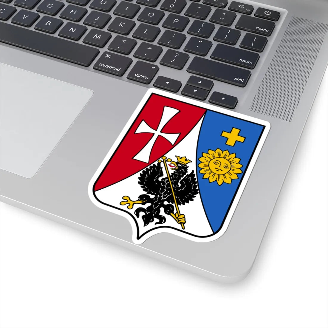 Герб Княжества и области Юго-Западные 1882 (Ukraine) (Coat of Arms) STICKER Vinyl Kiss-Cut Decal - The Sticker Space