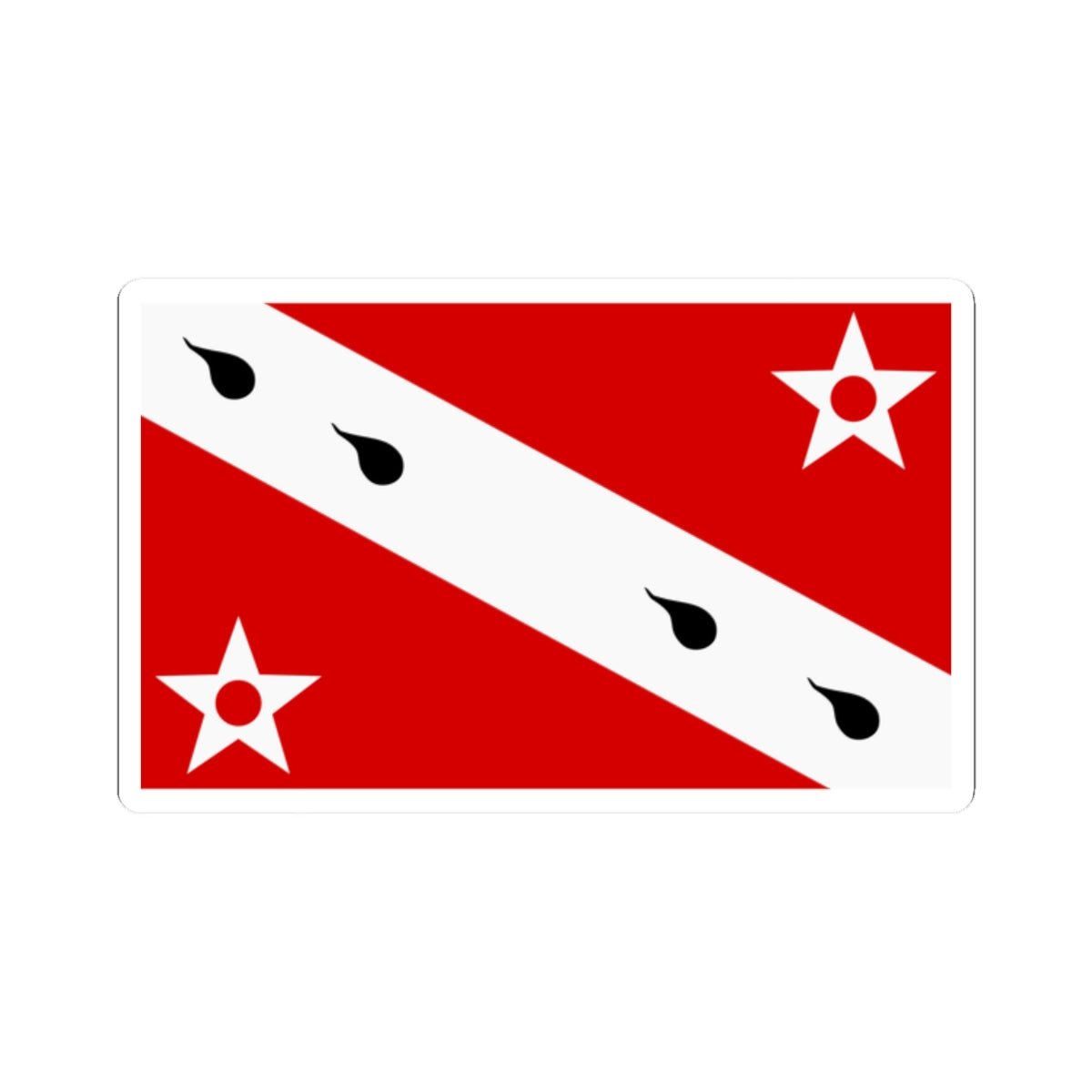 Flag of the Diocese of Bangor (United Kingdom) STICKER Vinyl Kiss-Cut Decal