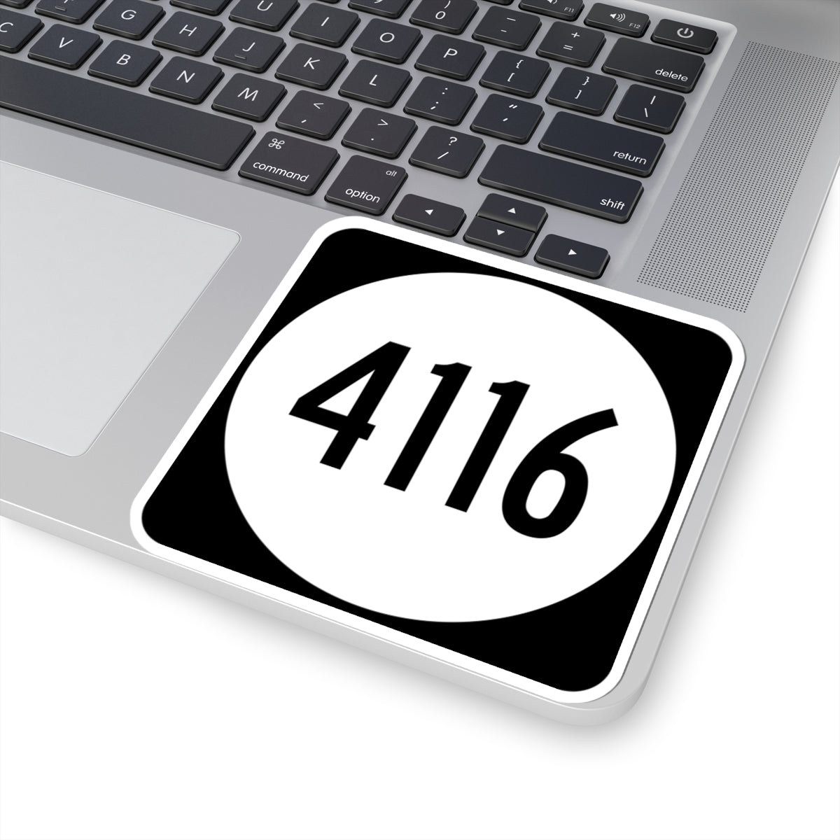PR tertiary 4116 (Puerto Rico) (Road Sign) STICKER Vinyl Kiss-Cut Decal