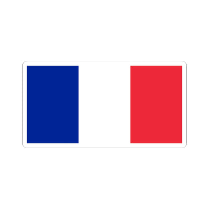 Flag of France 2-1 (France) STICKER Vinyl Kiss-Cut Decal