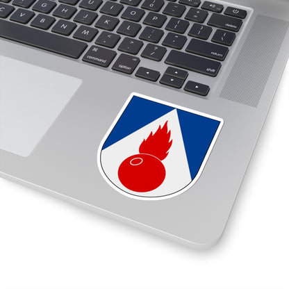 Artilleriregementet 921. kompaniet vapen (Sweden) (Coat of Arms) STICKER Vinyl Kiss-Cut Decal