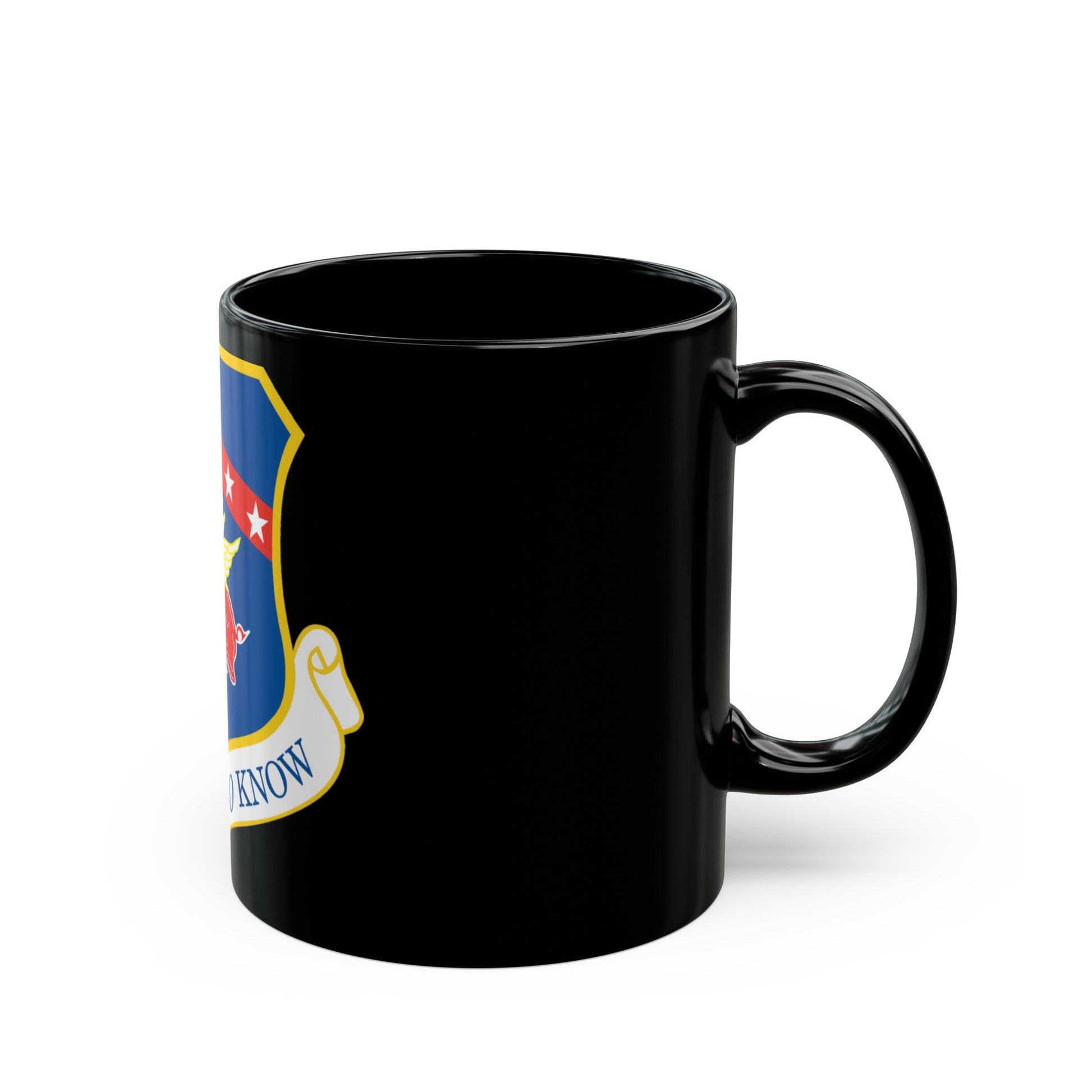 188th Fighter Wing (U.S. Air Force) Black Coffee Mug-The Sticker Space