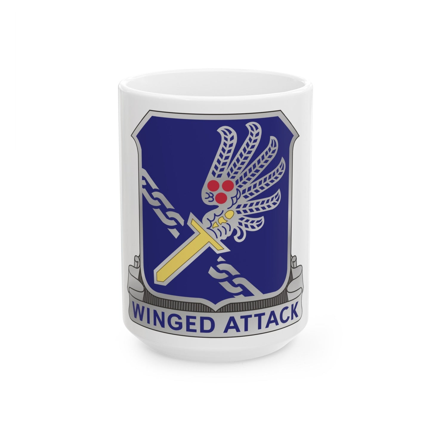 188th Infantry Regiment (U.S. Army) White Coffee Mug-15oz-The Sticker Space