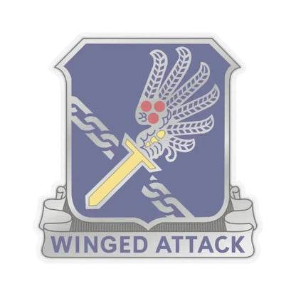 188th Infantry Regiment (U.S. Army) STICKER Vinyl Kiss-Cut Decal 2 Inch Transparent - The Sticker Space