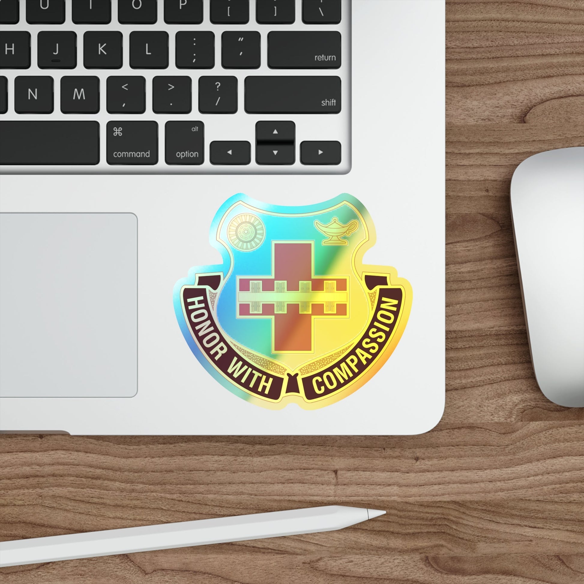 188th Medical Battalion (U.S. Army) Holographic STICKER Die-Cut Vinyl Decal-The Sticker Space