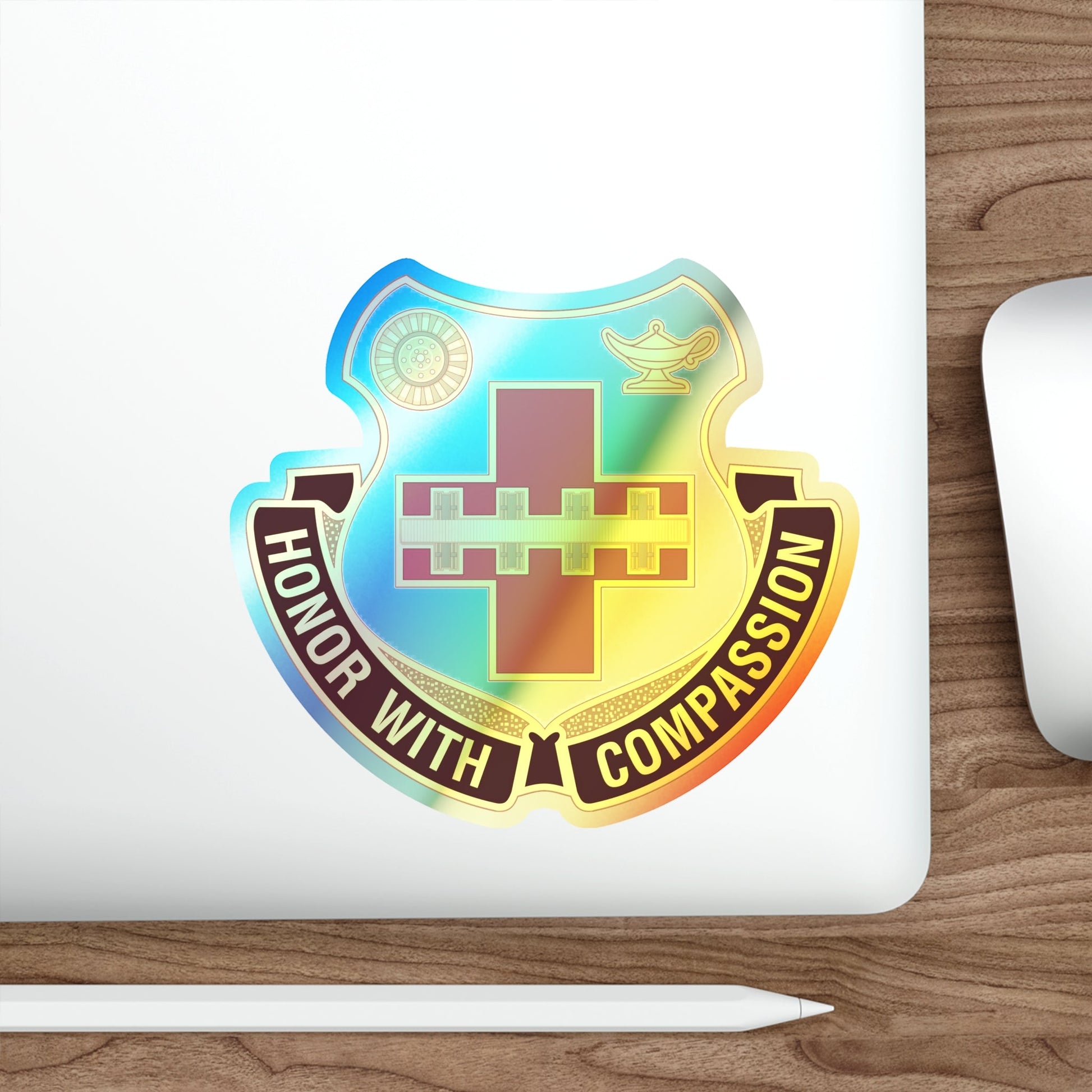 188th Medical Battalion (U.S. Army) Holographic STICKER Die-Cut Vinyl Decal-The Sticker Space