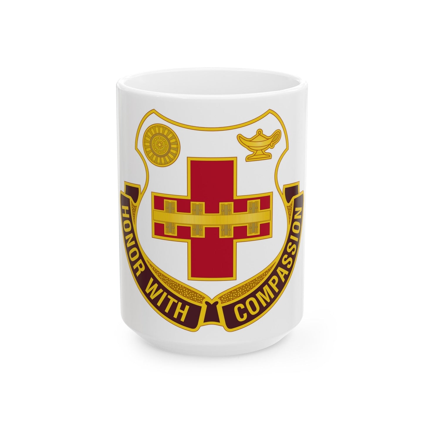 188th Medical Battalion (U.S. Army) White Coffee Mug-15oz-The Sticker Space