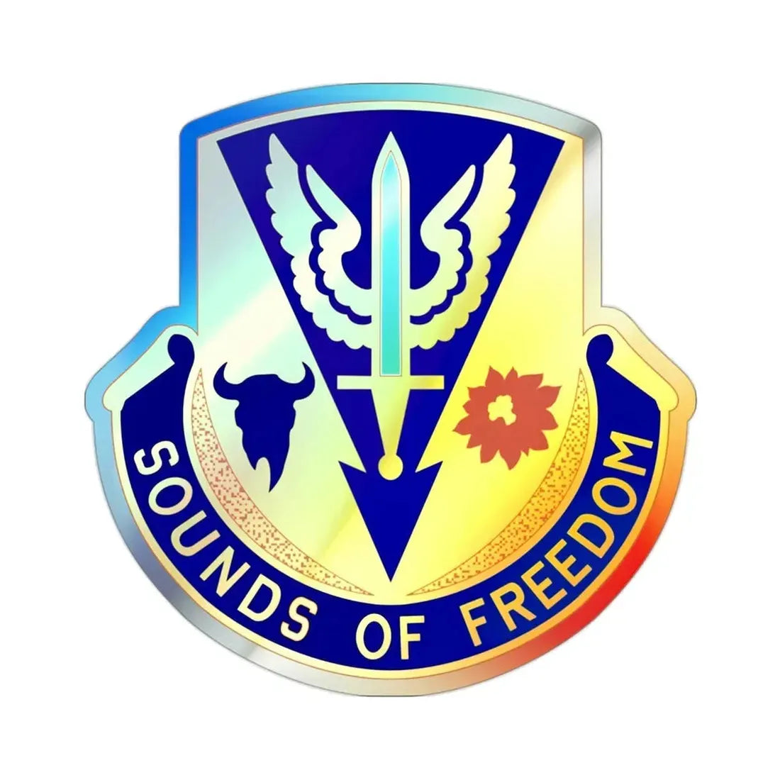 189 Aviation Regiment (U.S. Army) Holographic STICKER Die-Cut Vinyl Decal - The Sticker Space