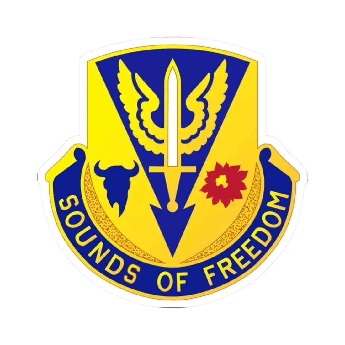 189 Aviation Regiment (U.S. Army) STICKER Vinyl Kiss-Cut Decal 2 Inch White - The Sticker Space