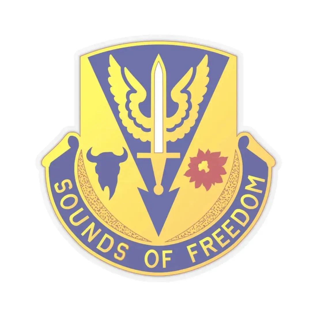 189 Aviation Regiment (U.S. Army) STICKER Vinyl Kiss-Cut Decal 6 Inch Transparent - The Sticker Space