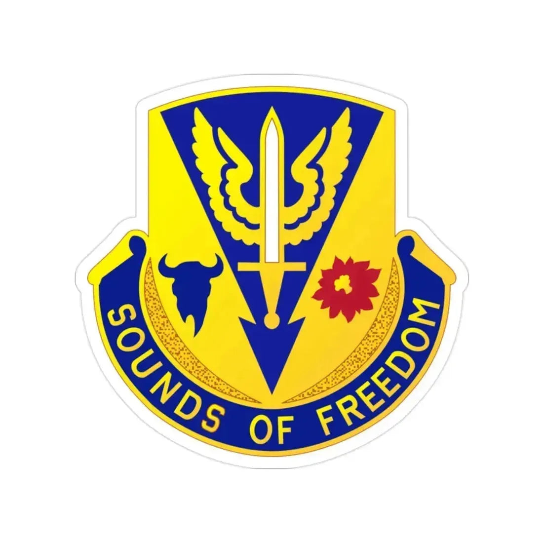 189 Aviation Regiment (U.S. Army) Transparent STICKER Die-Cut Vinyl Decal 2 Inch - The Sticker Space