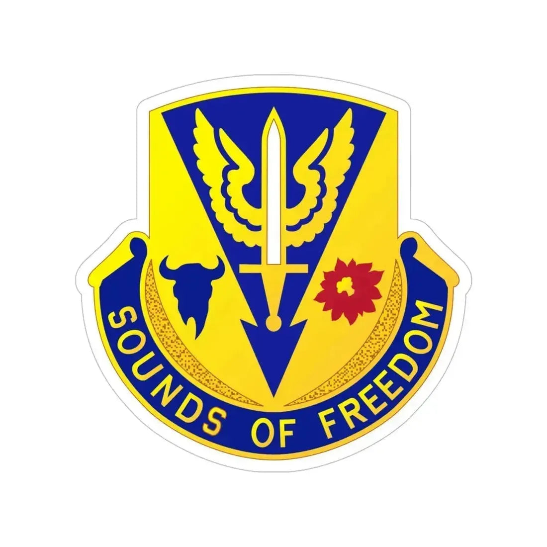 189 Aviation Regiment (U.S. Army) Transparent STICKER Die-Cut Vinyl Decal 6 Inch - The Sticker Space