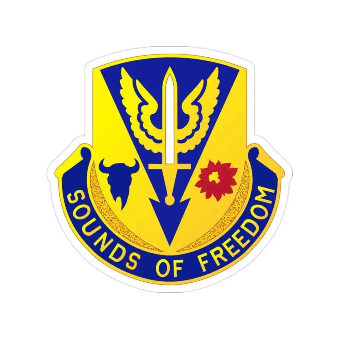 189 Aviation Regiment (U.S. Army) Transparent STICKER Die-Cut Vinyl Decal - The Sticker Space