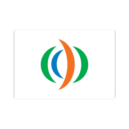 Flag of Yuzawa Akita (Japan) STICKER Vinyl Kiss-Cut Decal