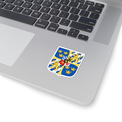 Armoiries Suède Palatinat1 (Germany) (Coat of Arms) STICKER Vinyl Kiss-Cut Decal