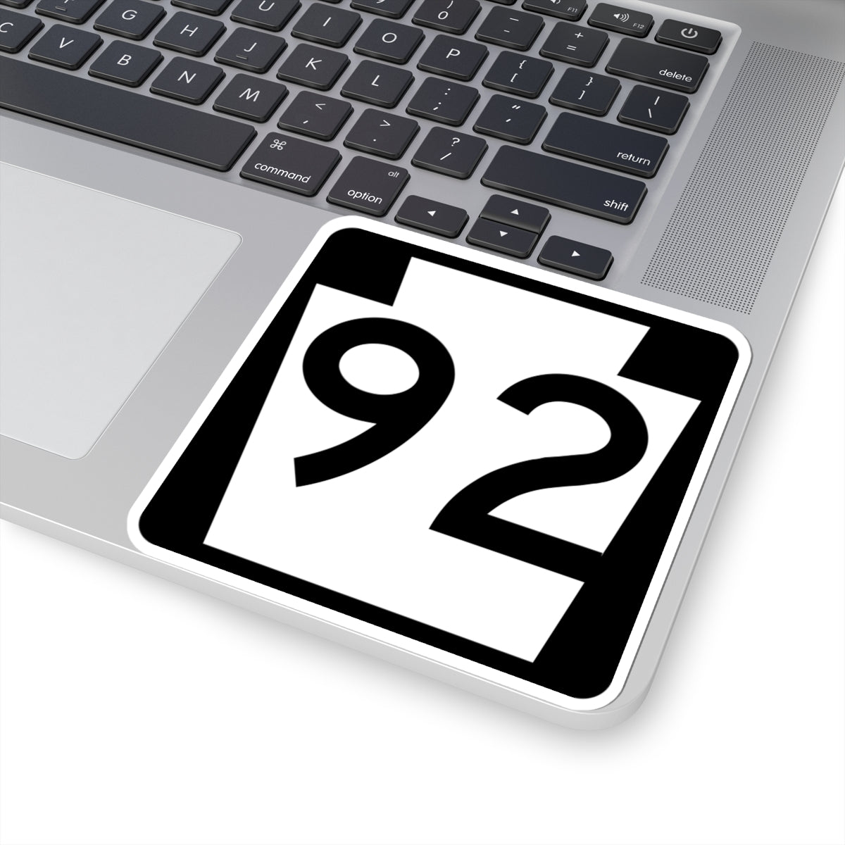 PA-92 (Pennsylvania) (Road Sign) STICKER Vinyl Kiss-Cut Decal