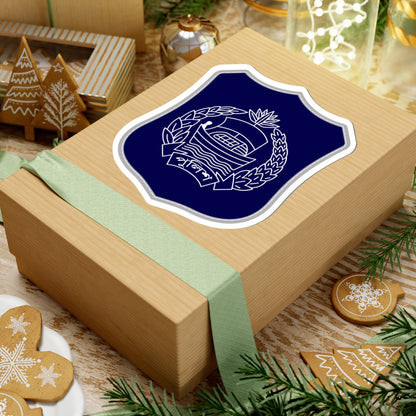 Bangladesh Police Insignia Patch 1972-2003 2009-2025 (Bangladesh) (Coat of Arms) STICKER Vinyl Kiss-Cut Decal