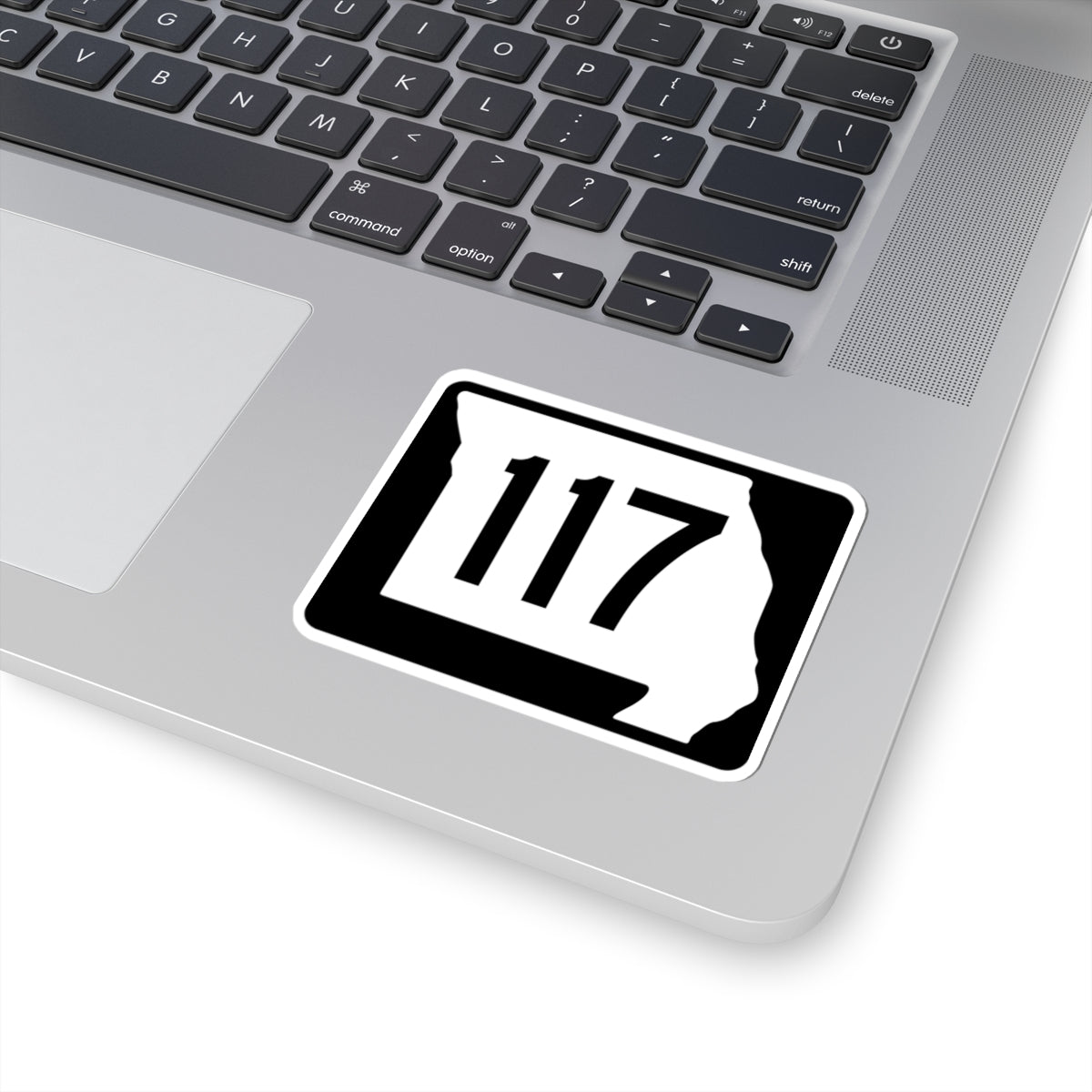 MO-117 (Missouri) (Road Sign) STICKER Vinyl Kiss-Cut Decal