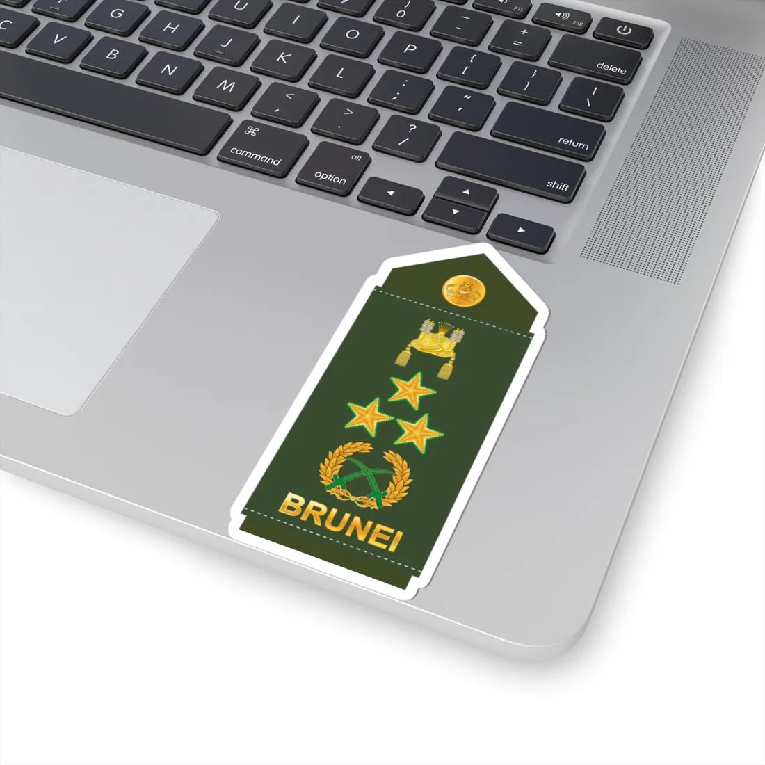 18.RBrLF LG (Brunei) (Military Rank) STICKER Vinyl Kiss-Cut Decal - The Sticker Space