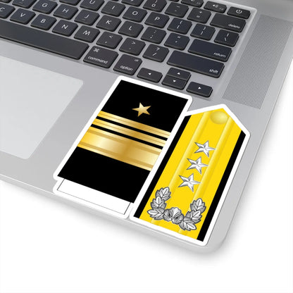 18.SKN VADM (Korea) (Military Rank) STICKER Vinyl Kiss-Cut Decal - The Sticker Space