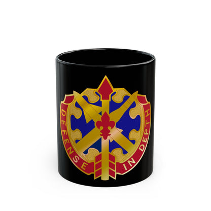 18th Air Defense Artillery Group (U.S. Army) Black Coffee Mug-11oz-The Sticker Space