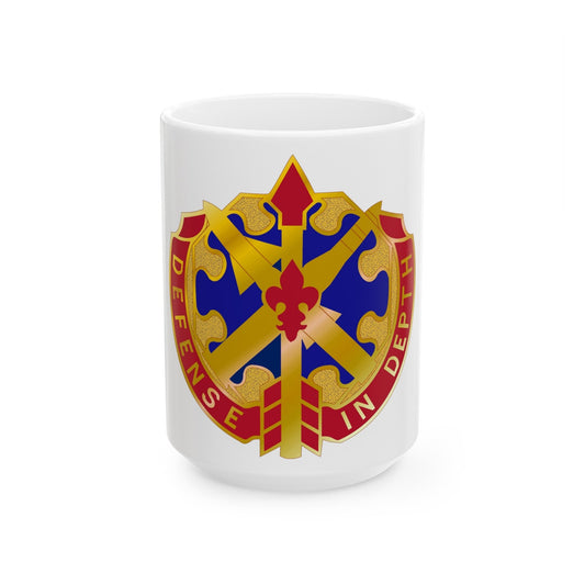 18th Air Defense Artillery Group (U.S. Army) White Coffee Mug-15oz-The Sticker Space