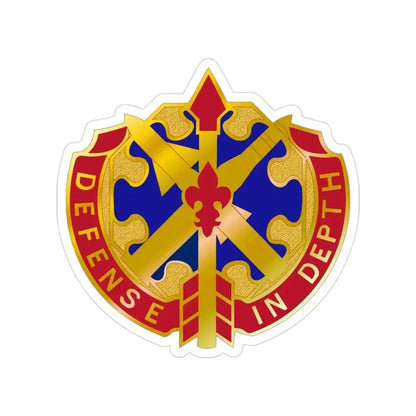 18th Air Defense Artillery Group (U.S. Army) Transparent STICKER Die-Cut Vinyl Decal 3 Inch - The Sticker Space