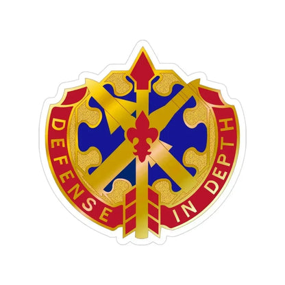 18th Air Defense Artillery Group (U.S. Army) Transparent STICKER Die-Cut Vinyl Decal 3 Inch - The Sticker Space
