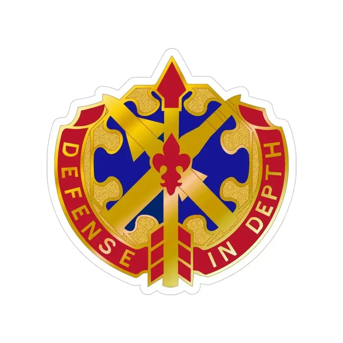 18th Air Defense Artillery Group (U.S. Army) Transparent STICKER Die-Cut Vinyl Decal 4 Inch - The Sticker Space