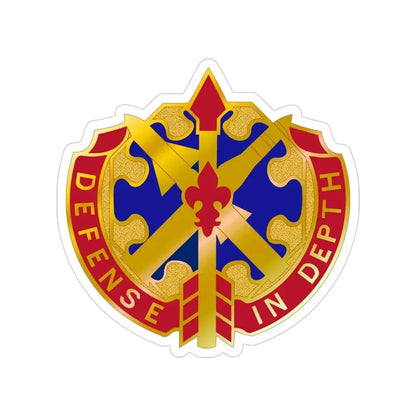 18th Air Defense Artillery Group (U.S. Army) Transparent STICKER Die-Cut Vinyl Decal 4 Inch - The Sticker Space