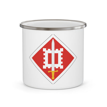 18th Engineer Brigade (U.S. Army) 12oz Enamel Mug-12oz-The Sticker Space