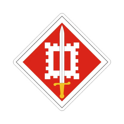 18th Engineer Brigade (U.S. Army) STICKER Vinyl Die-Cut Decal 3 Inch - The Sticker Space