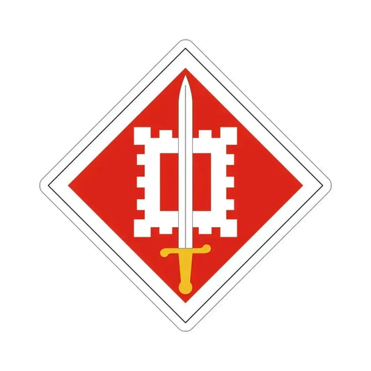 18th Engineer Brigade (U.S. Army) STICKER Vinyl Die-Cut Decal 6 Inch - The Sticker Space