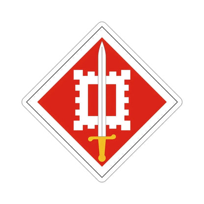 18th Engineer Brigade (U.S. Army) STICKER Vinyl Die-Cut Decal - The Sticker Space